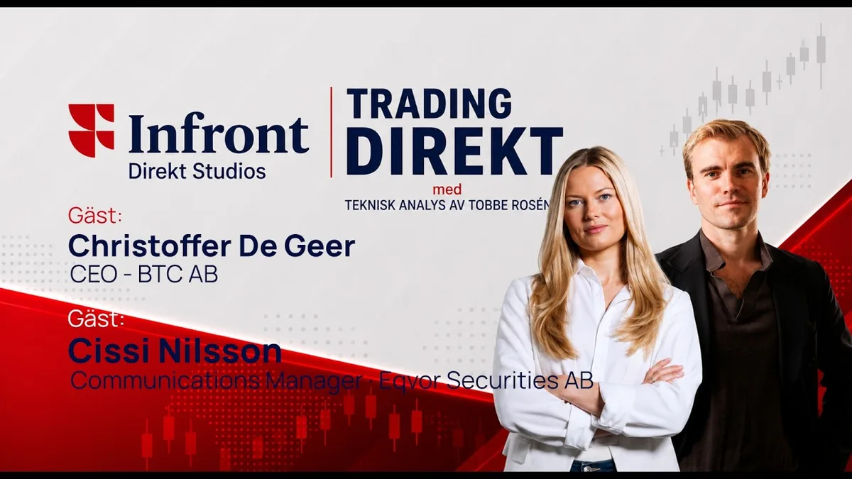 Trading Direkt med Cissi Nilsson och Christoffer De Geer