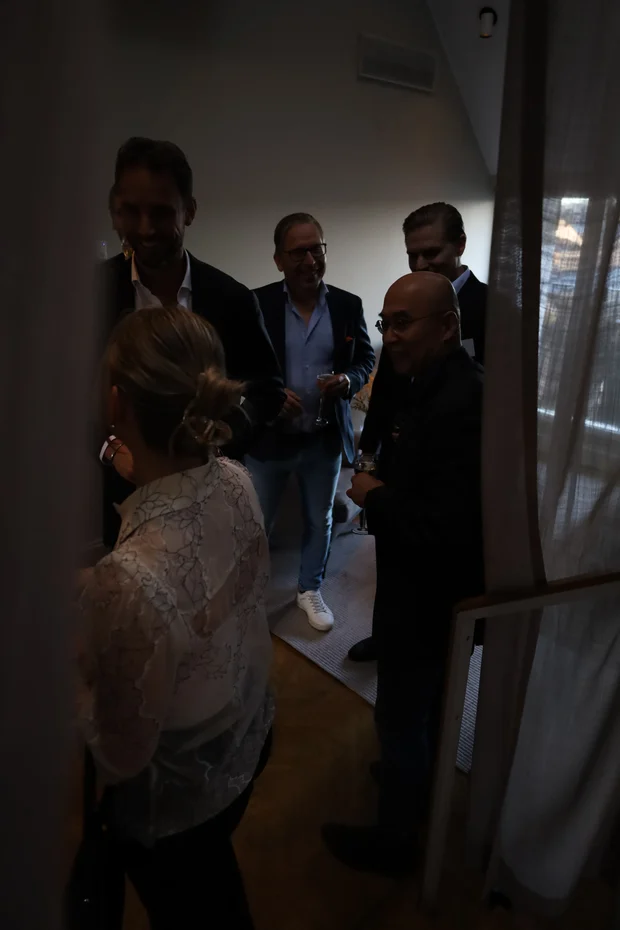 Bild från Rummet innan börsen — med Hubins