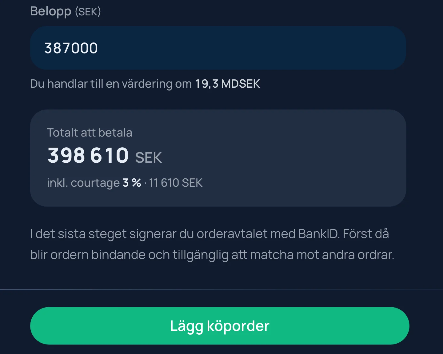 Koenigsegg – order